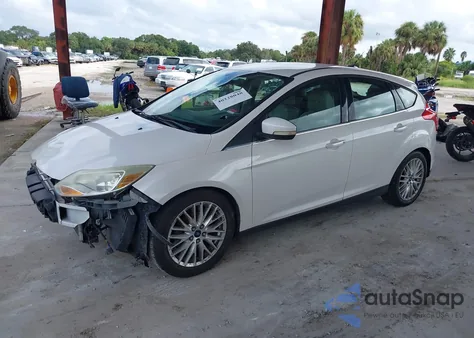 2012 Ford Focus Sel из США, поврежденный, VIN 1FAHP3M2XCL390254